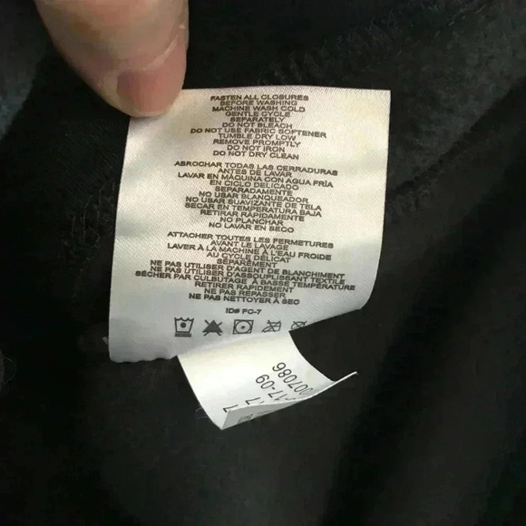 Free Country Grey & Black Fleece Jacket Vest Mens Size M.png - Picture 10 of 13